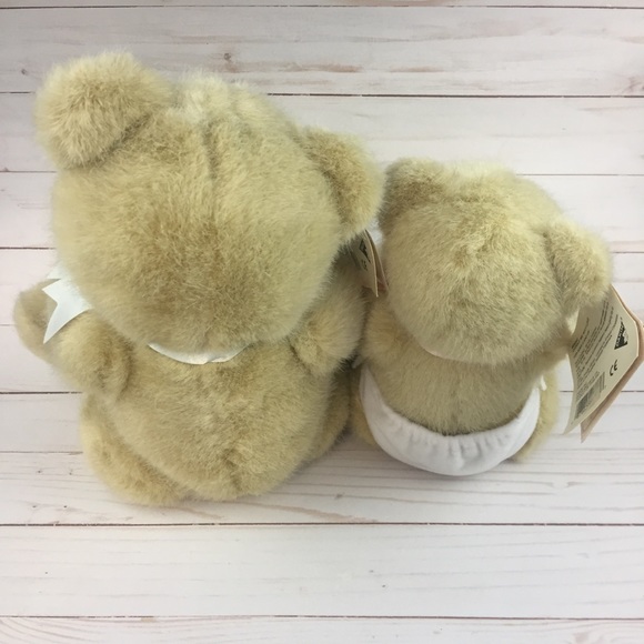 2 Dakin Cherished Teddies Plush 1994 Priscilla Hillman - Theodore and Baby Bear - Picture 6 of 13